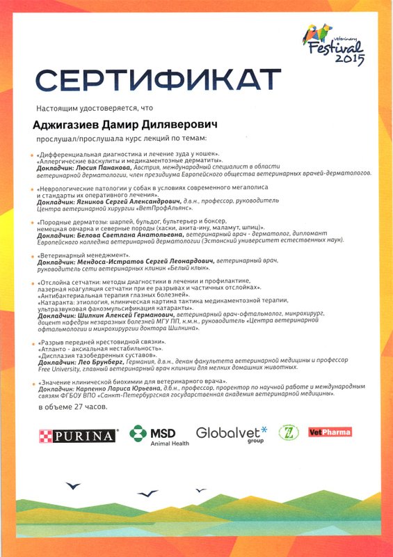 Документ или сертификат