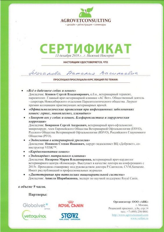 Документ или сертификат