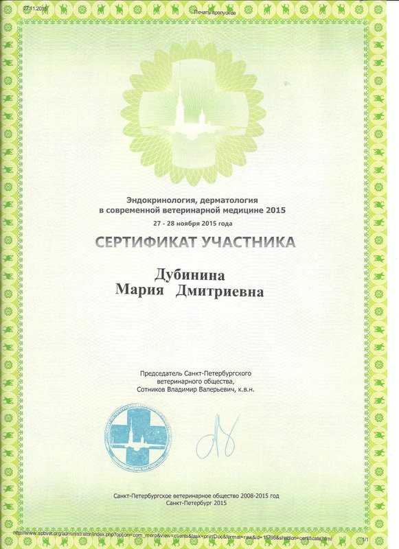 Документ или сертификат