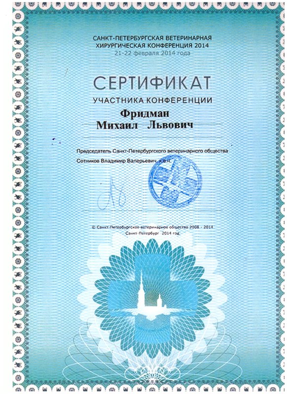 Документ или сертификат