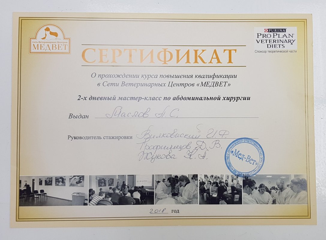 Документ или сертификат