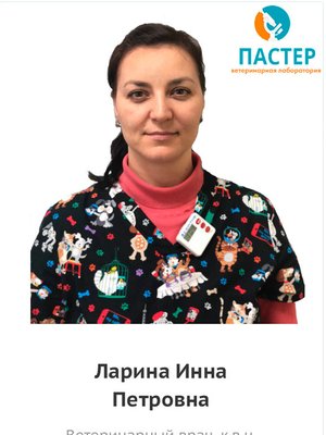 Фото врача Ларина Инна Петровна