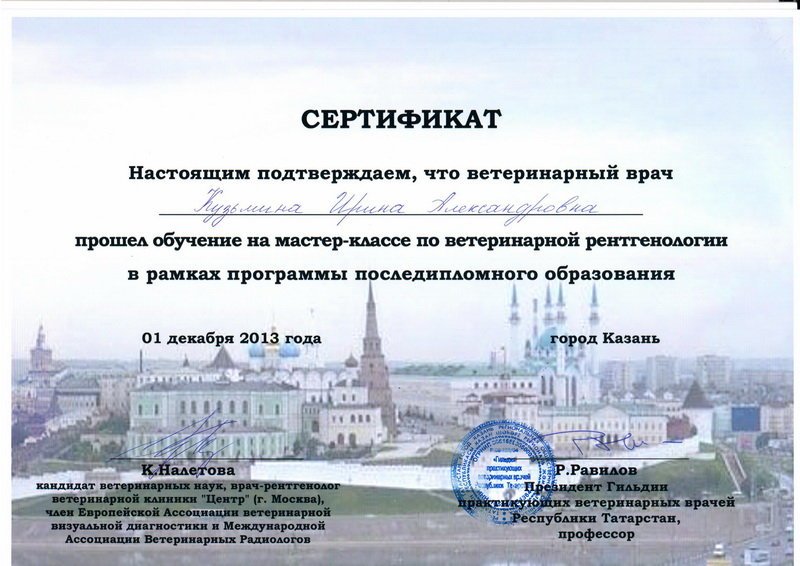 Документ или сертификат