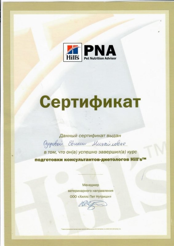 Документ или сертификат