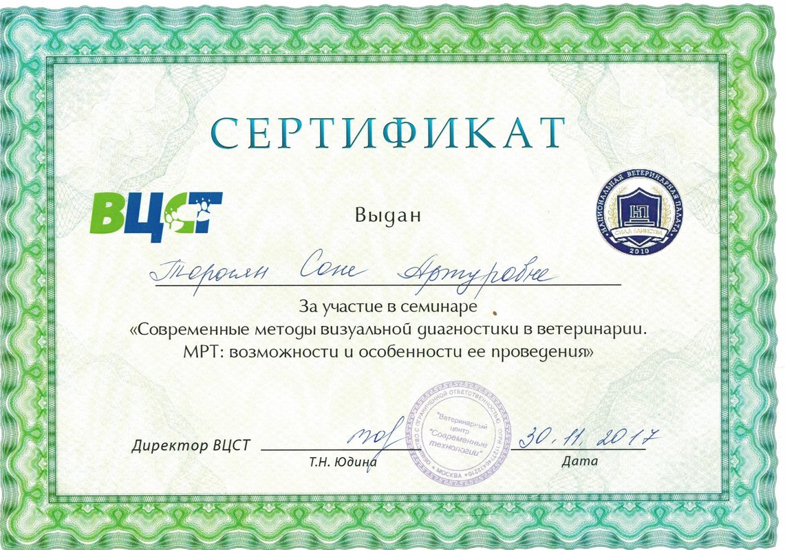 Документ или сертификат