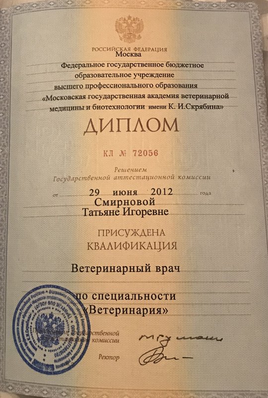 Документ или сертификат
