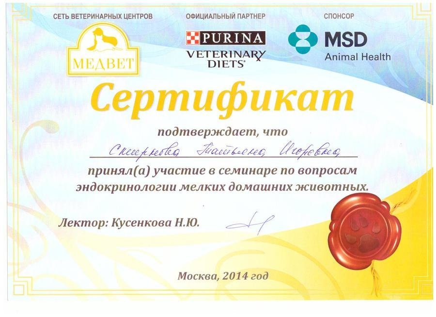 Документ или сертификат