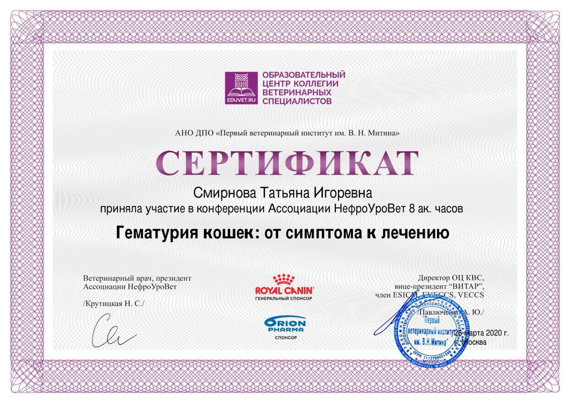 Документ или сертификат