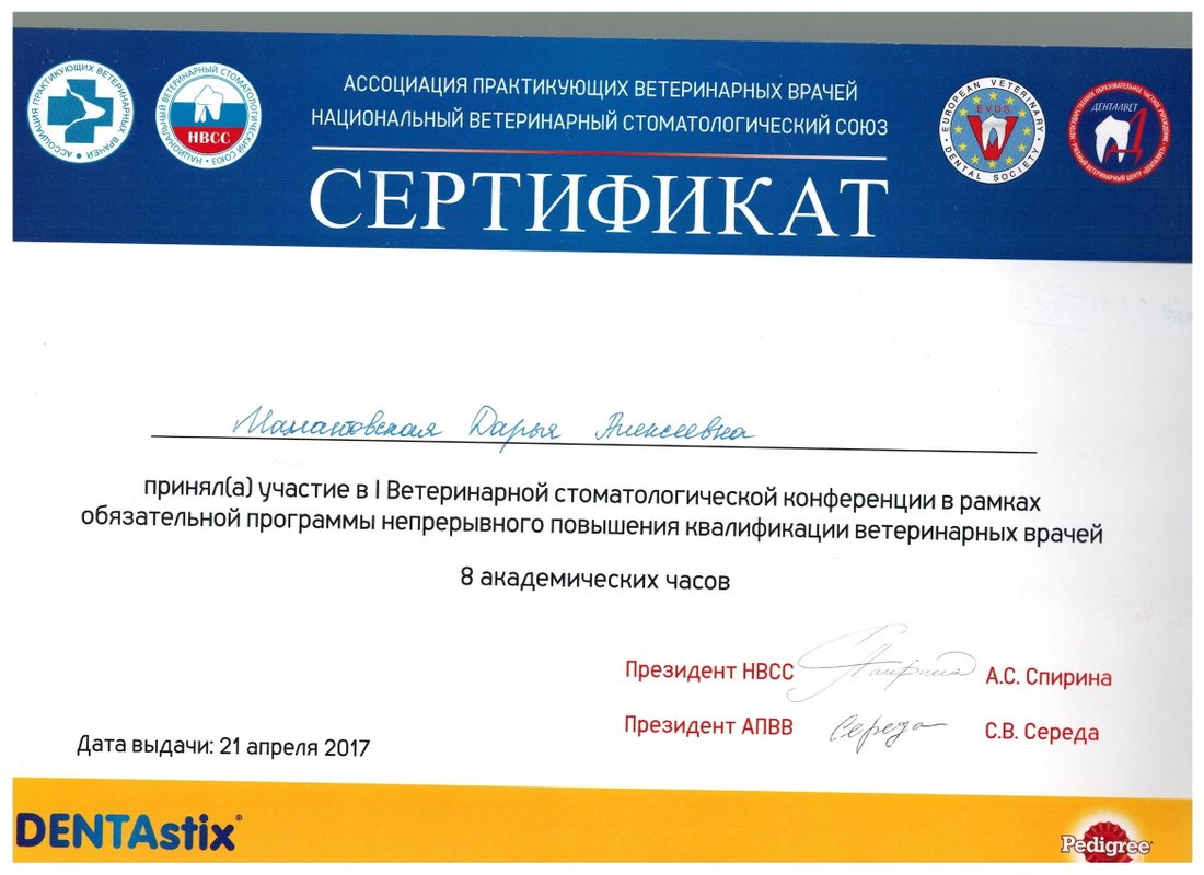 Документ или сертификат