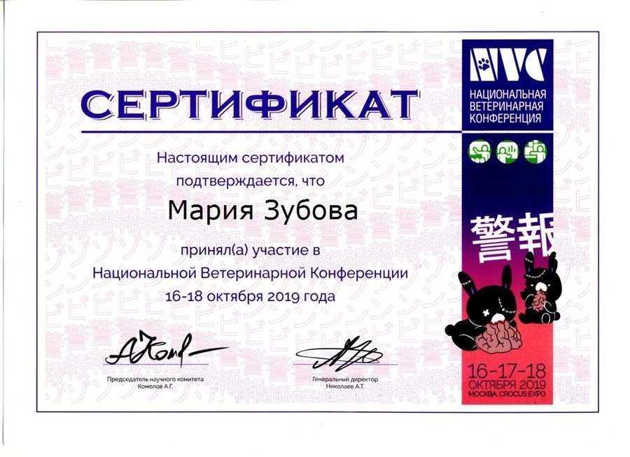 Документ или сертификат