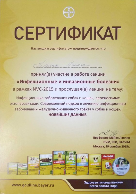 Документ или сертификат