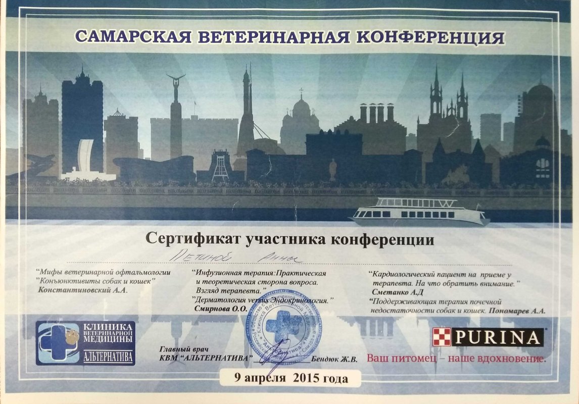 Документ или сертификат