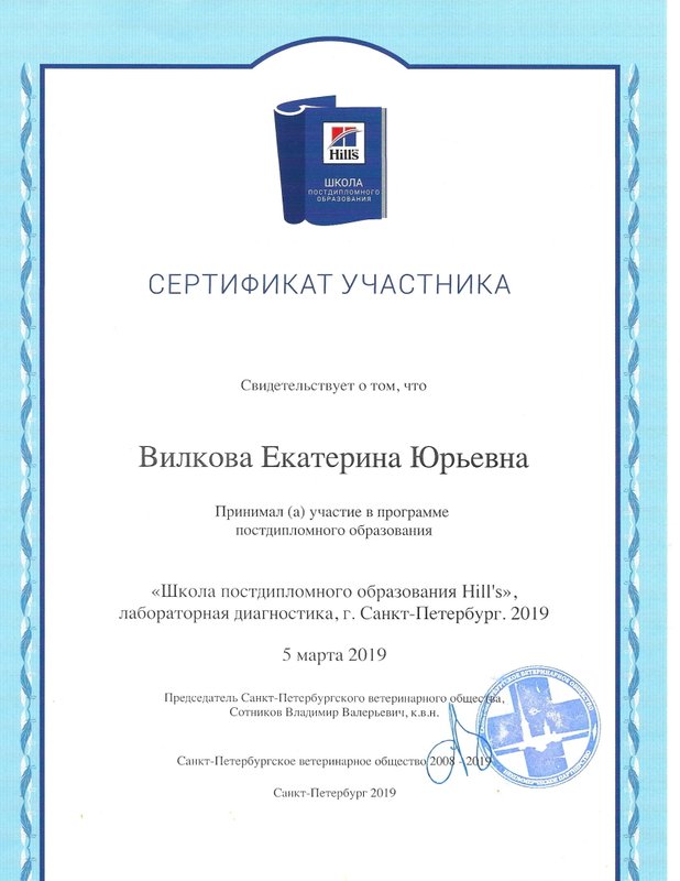 Документ или сертификат