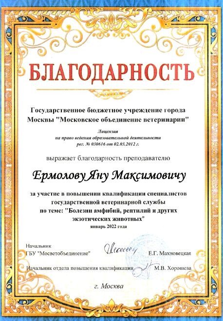 Документ или сертификат
