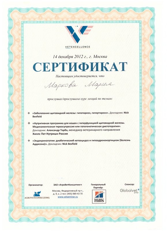 Документ или сертификат