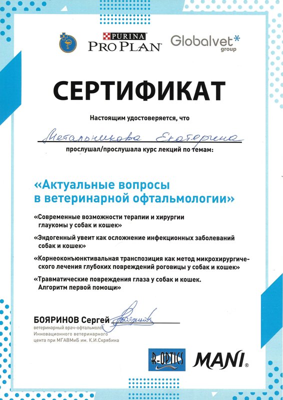Документ или сертификат