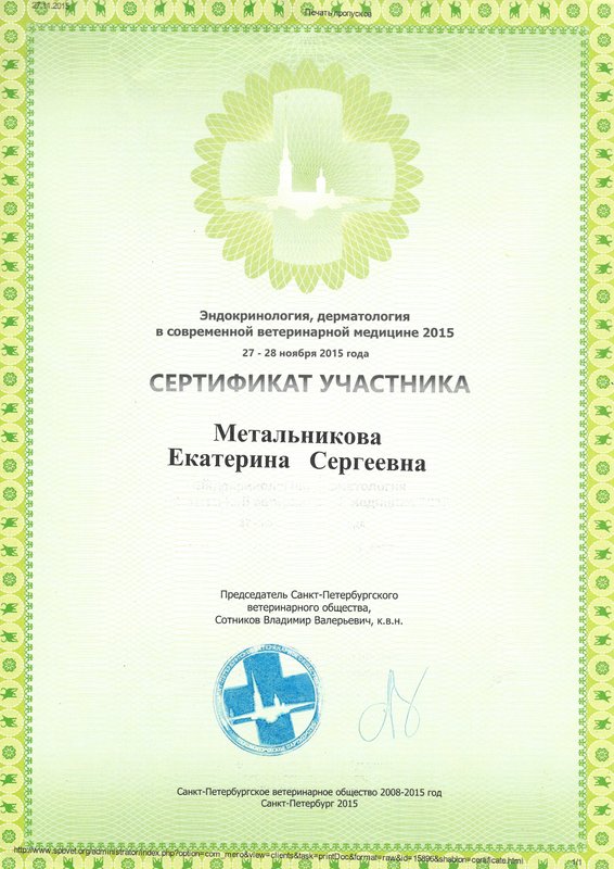 Документ или сертификат