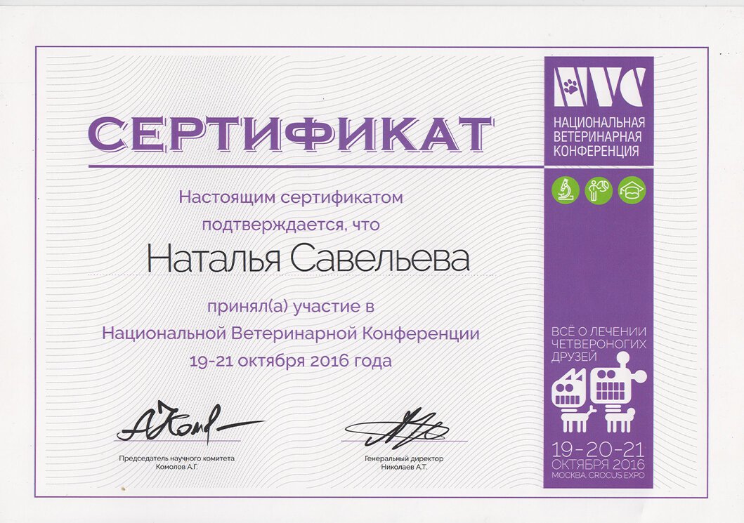 Документ или сертификат