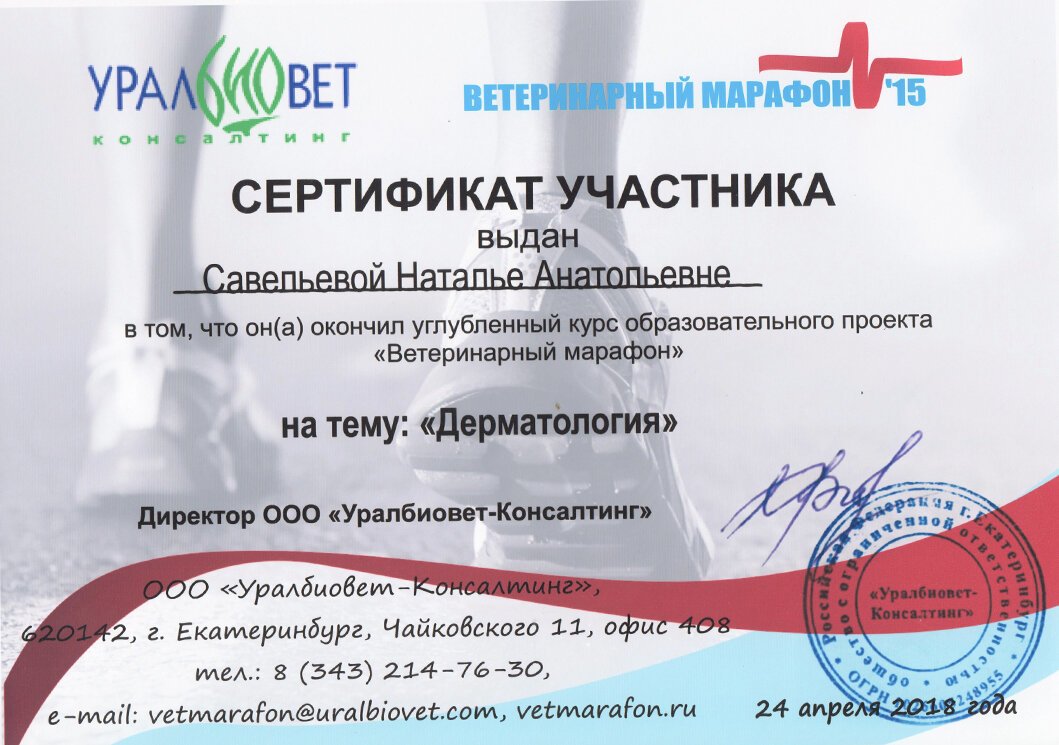 Документ или сертификат