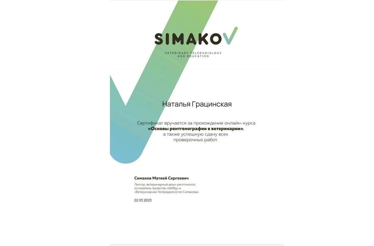 Документ или сертификат
