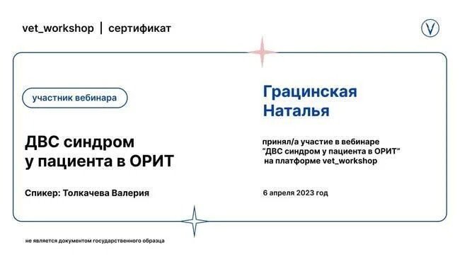 Документ или сертификат