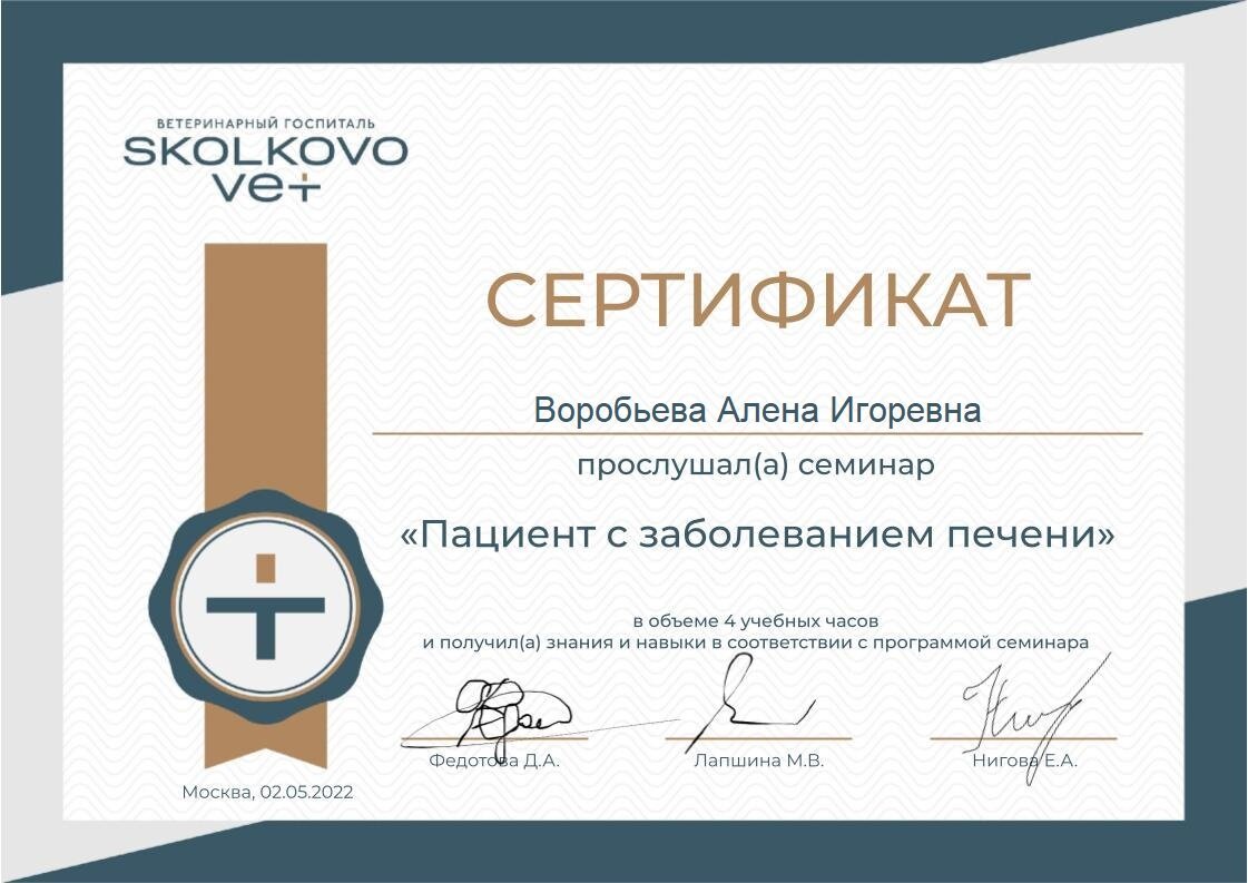 Документ или сертификат