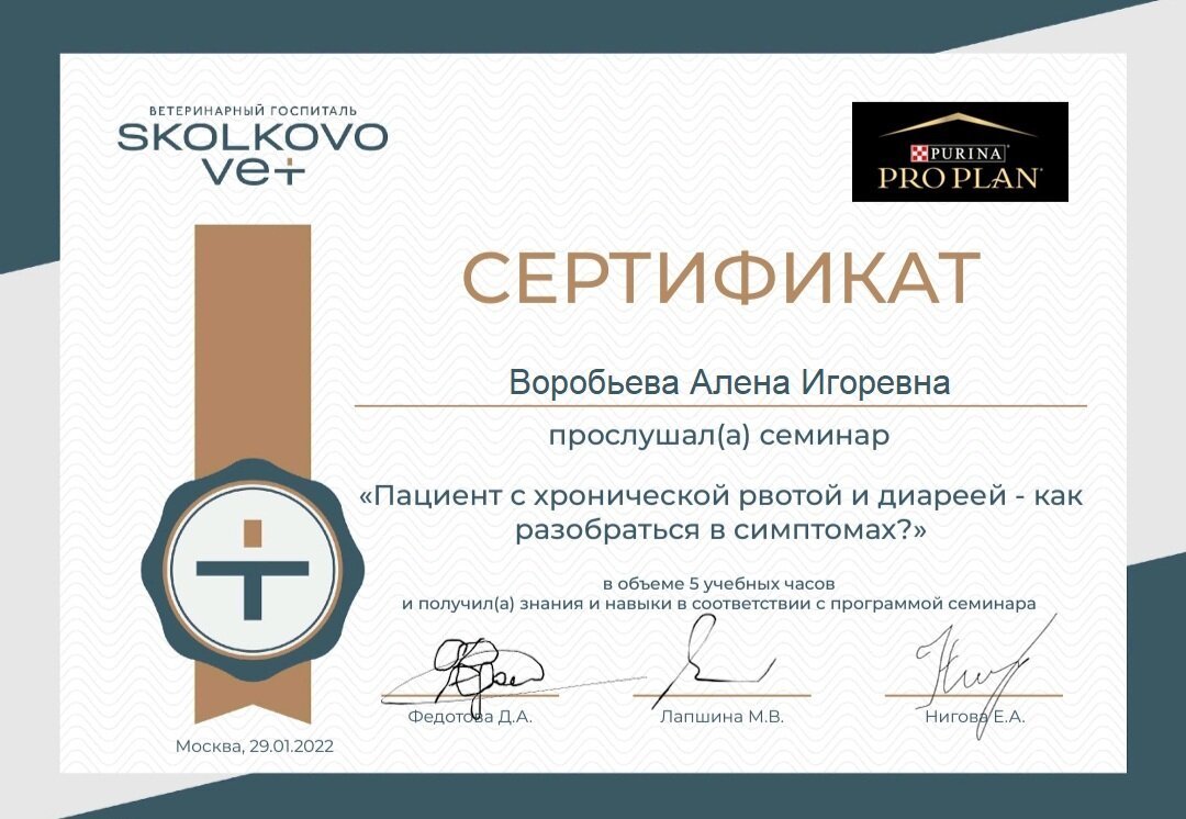 Документ или сертификат