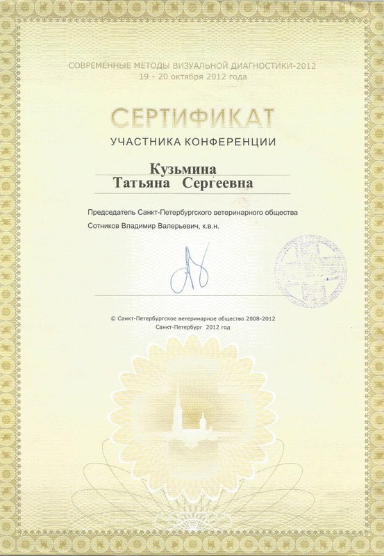 Документ или сертификат