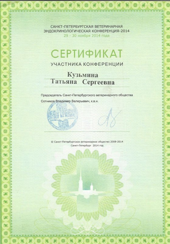 Документ или сертификат