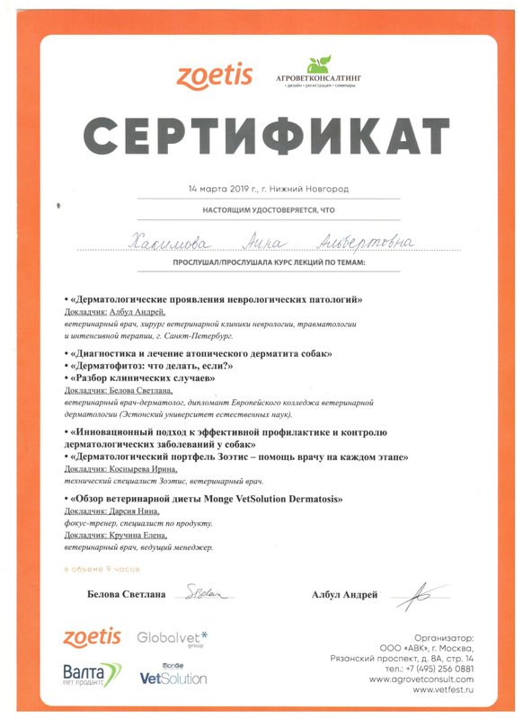 Документ или сертификат