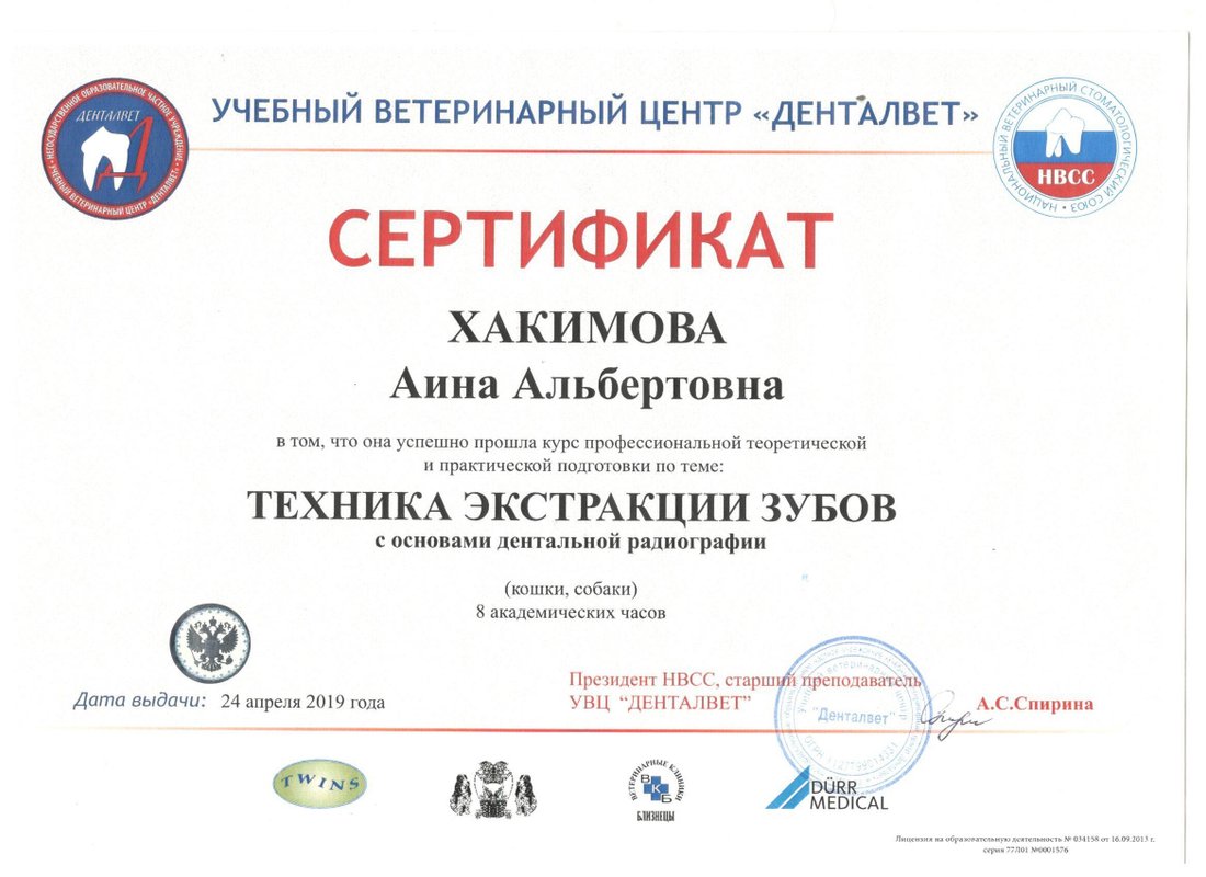 Документ или сертификат