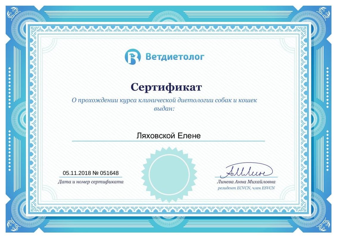 Документ или сертификат
