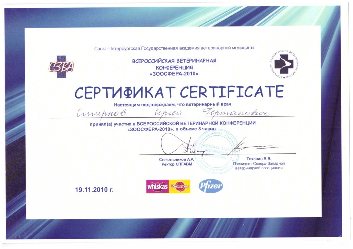 Документ или сертификат