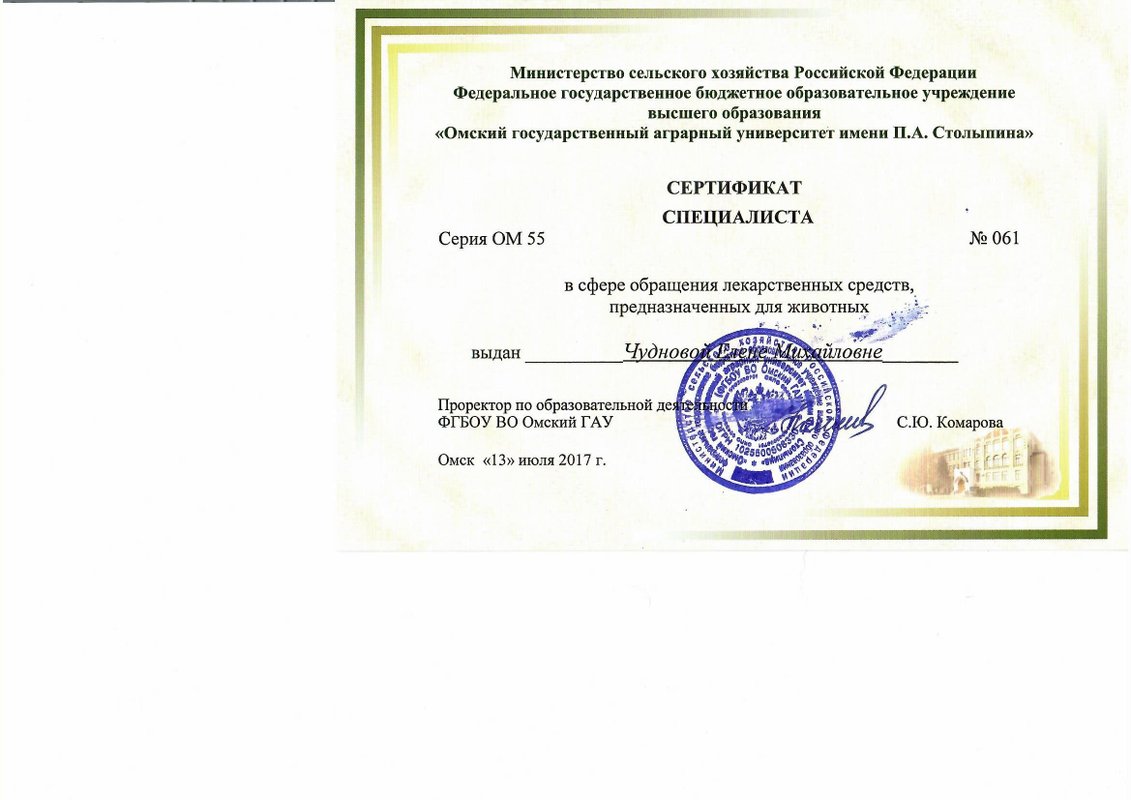 Документ или сертификат