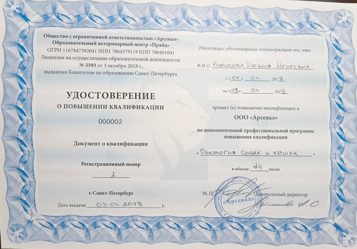 Документ или сертификат
