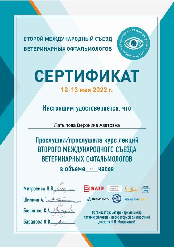 Документ или сертификат