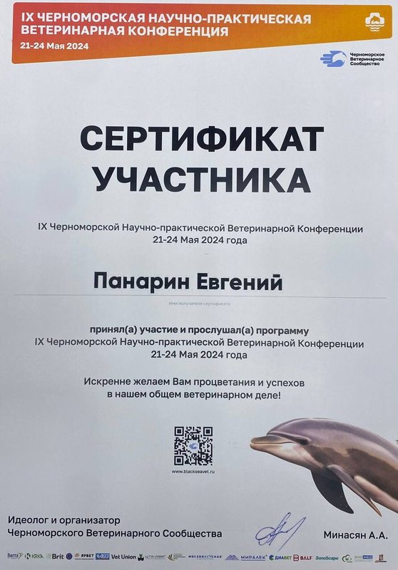 Документ или сертификат