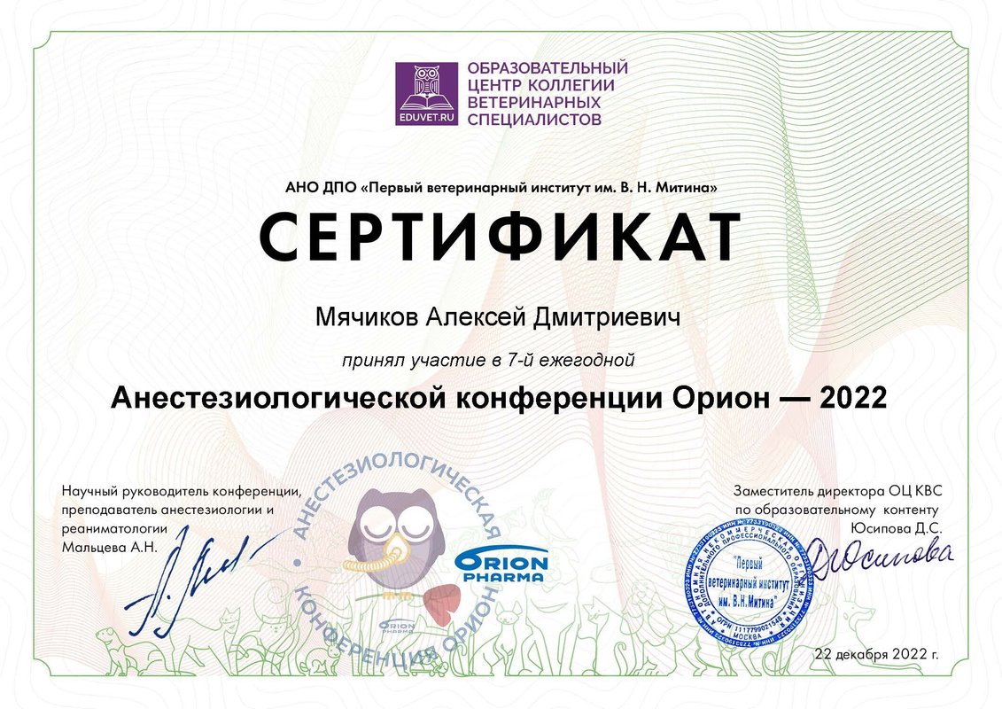 Документ или сертификат