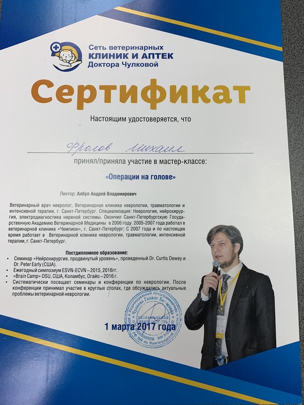 Документ или сертификат