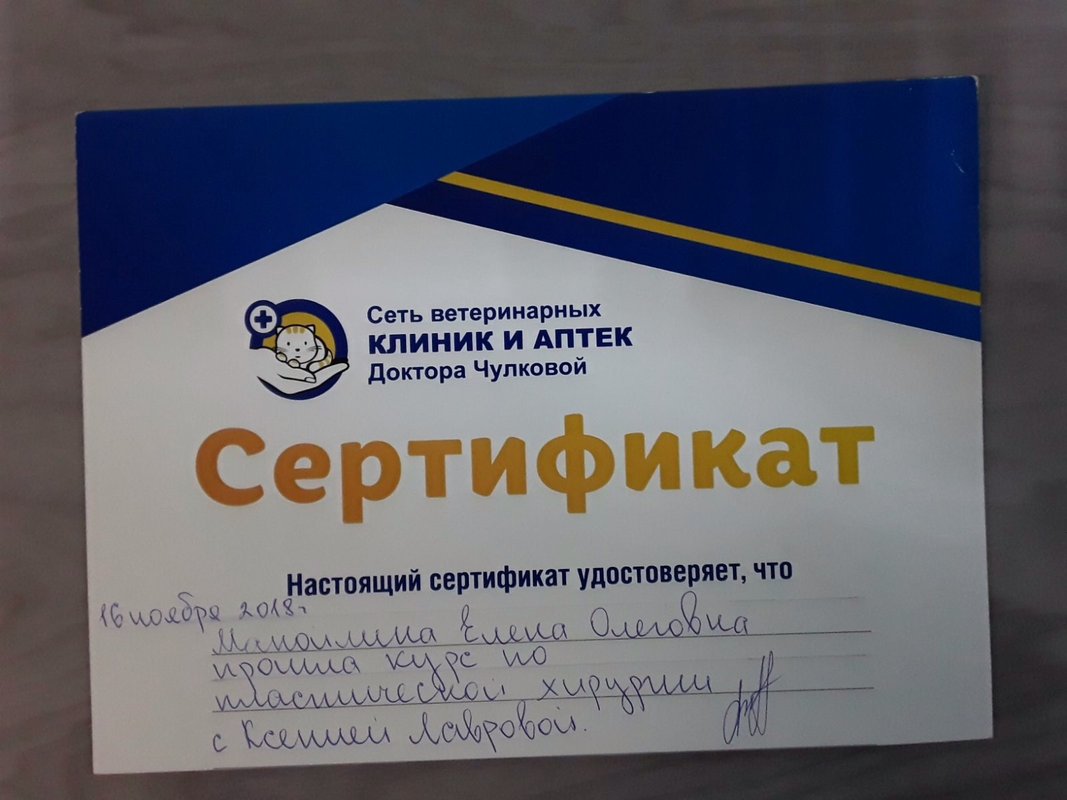 Документ или сертификат