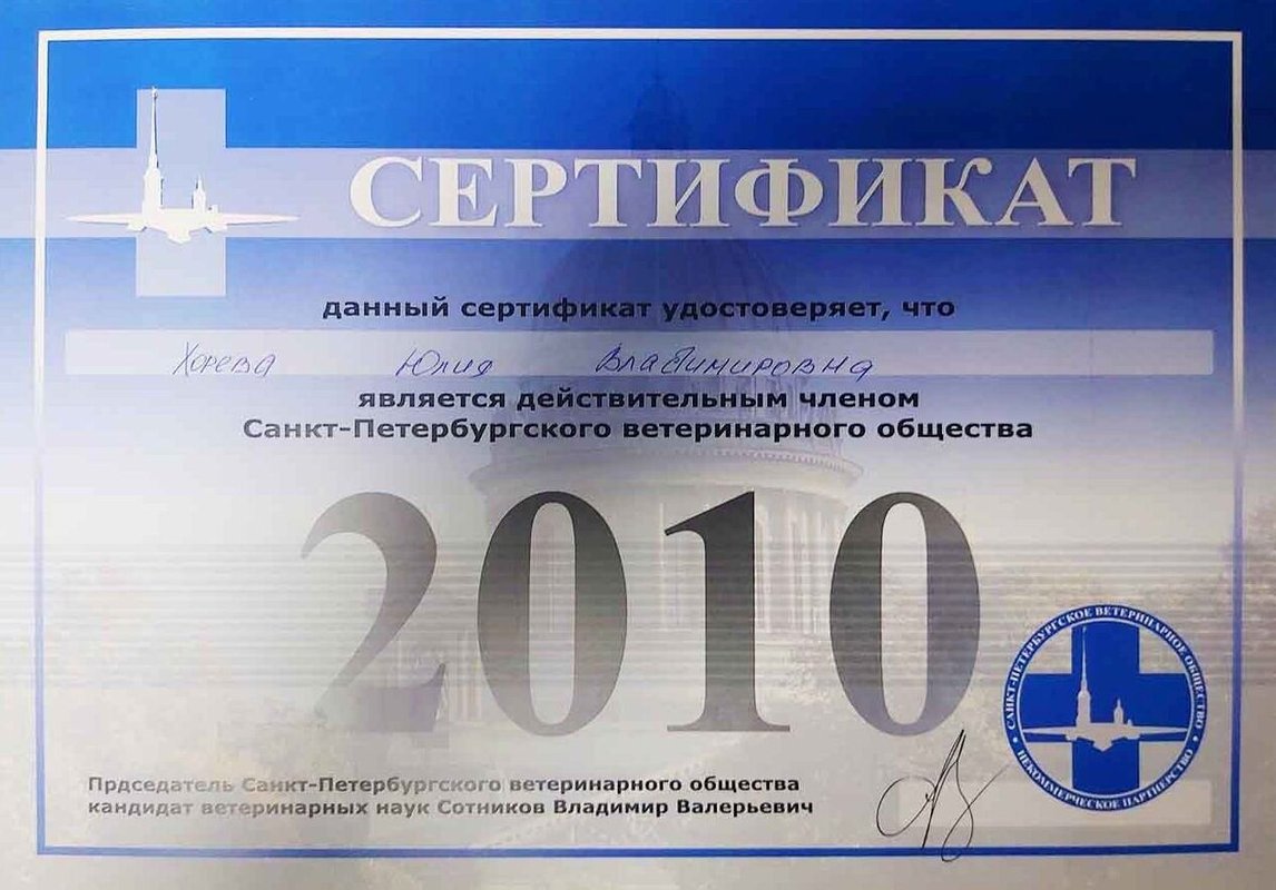 Документ или сертификат