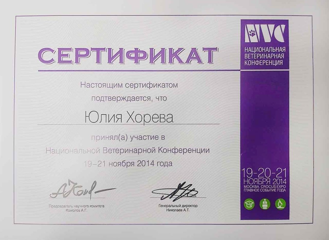 Документ или сертификат