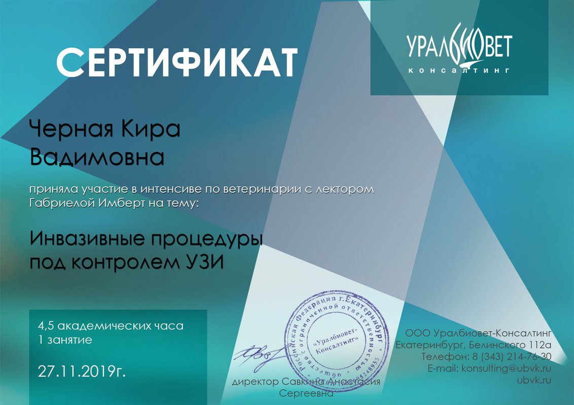 Документ или сертификат