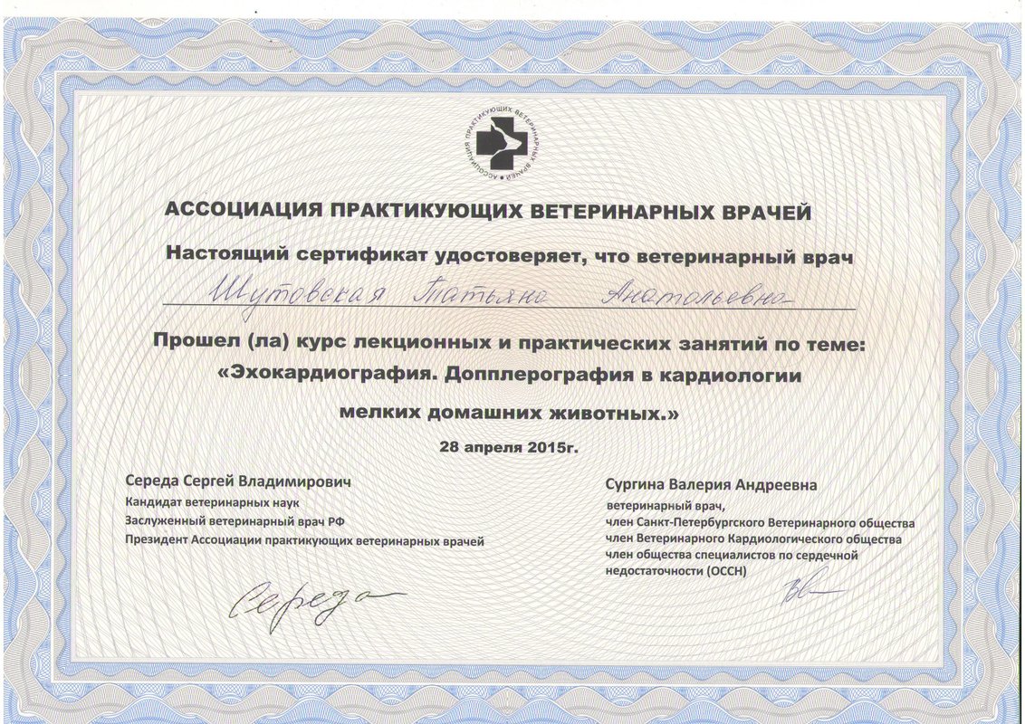 Документ или сертификат