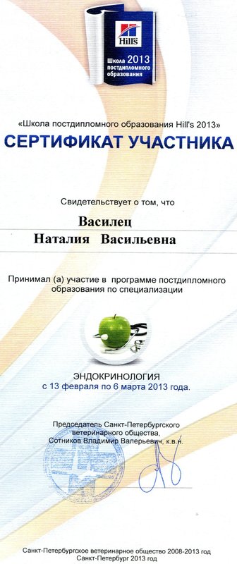 Документ или сертификат