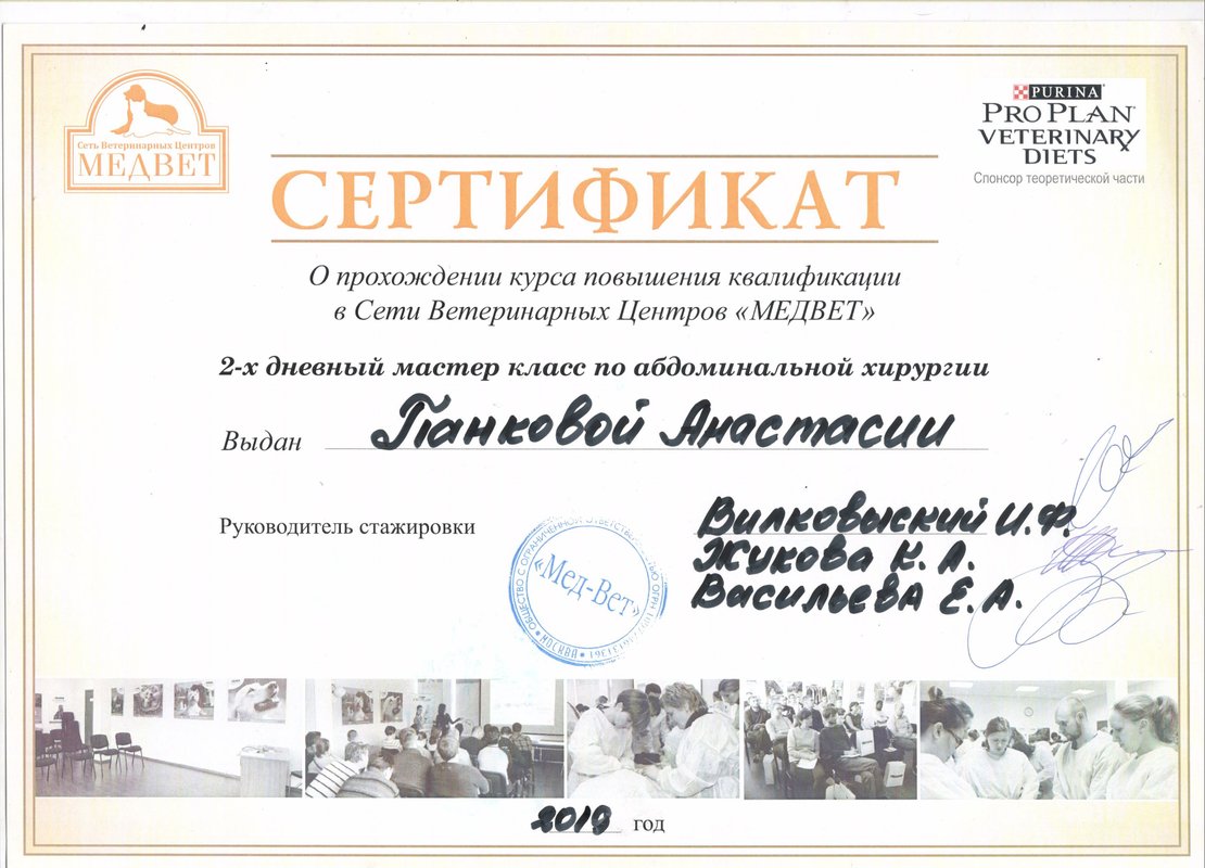 Документ или сертификат