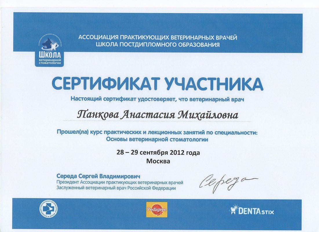 Документ или сертификат