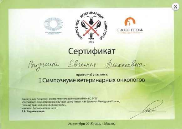 Документ или сертификат
