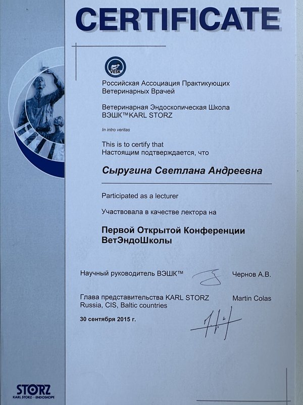 Документ или сертификат