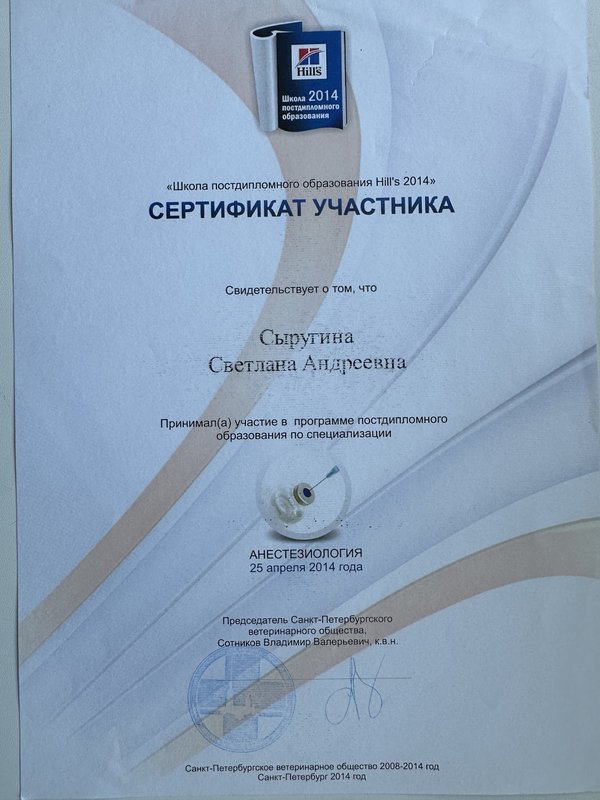 Документ или сертификат